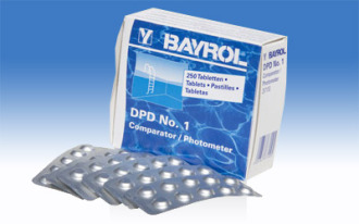 Таблетки для тестера DPD №1 (Pooltester) (10 таблеток)